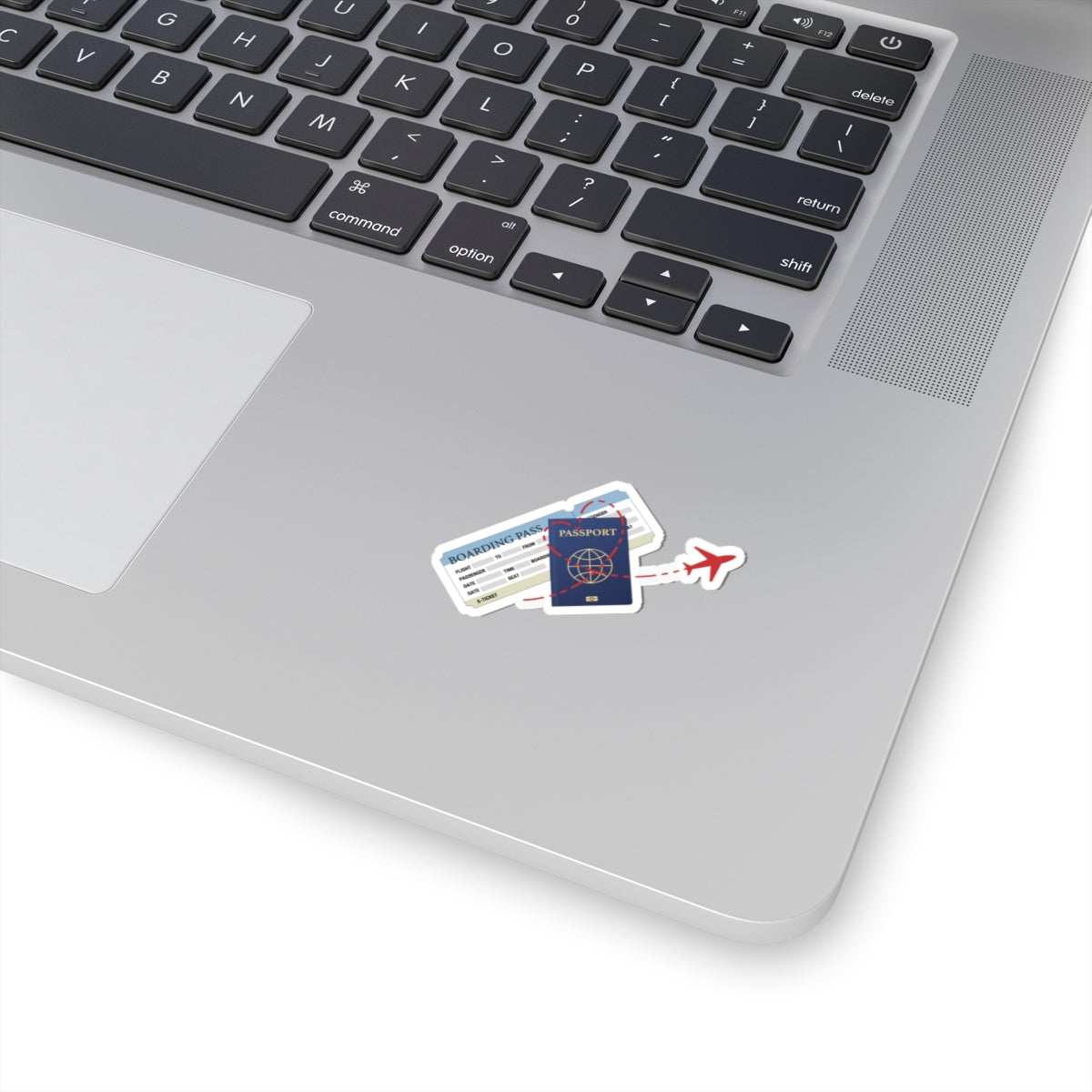 Airplane, Passport, Boarding Pass Kiss Cut Sticker - The Planner Panda Studio