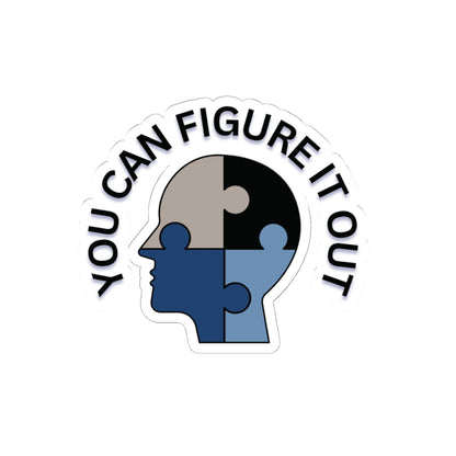 Motivational Sticker - Figure It Out Kiss-Cut - The Planner Panda Studio